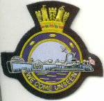 Blazer badge - Submariner WE COME UNSEEN